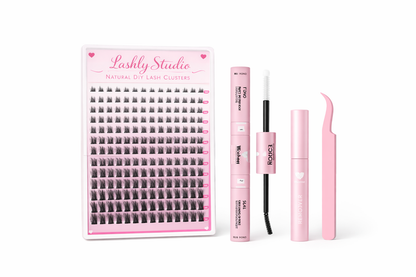 Nude Effect Lash Clusters Kit