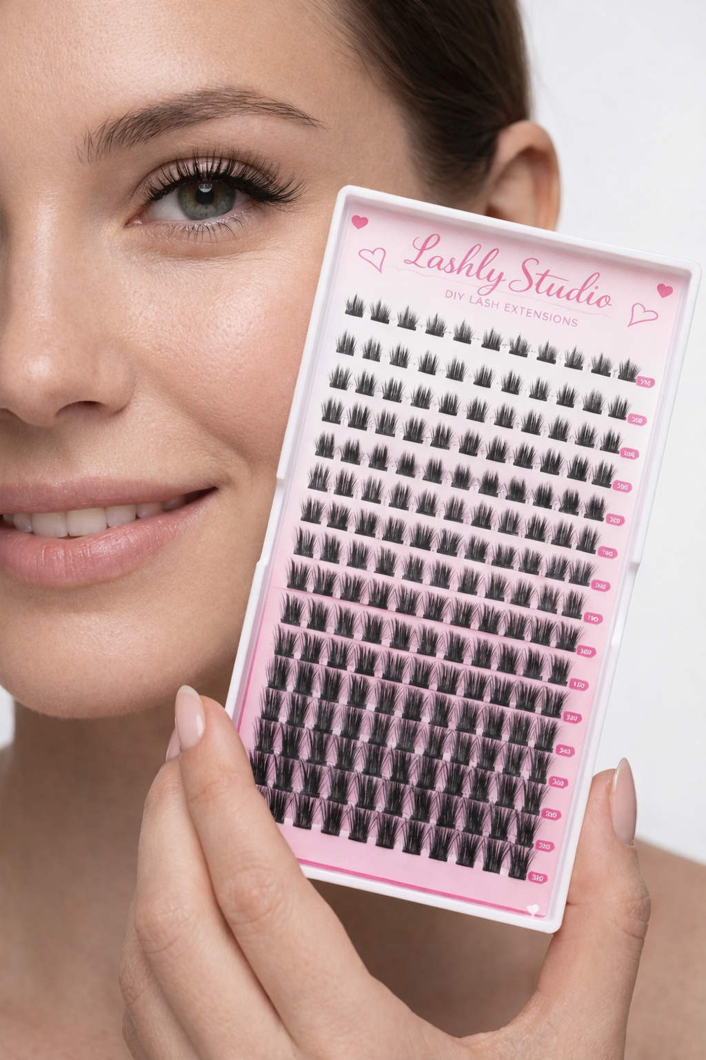 Nude Effect Lash Clusters