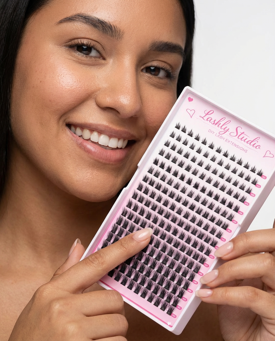 Nude Effect Lash Clusters