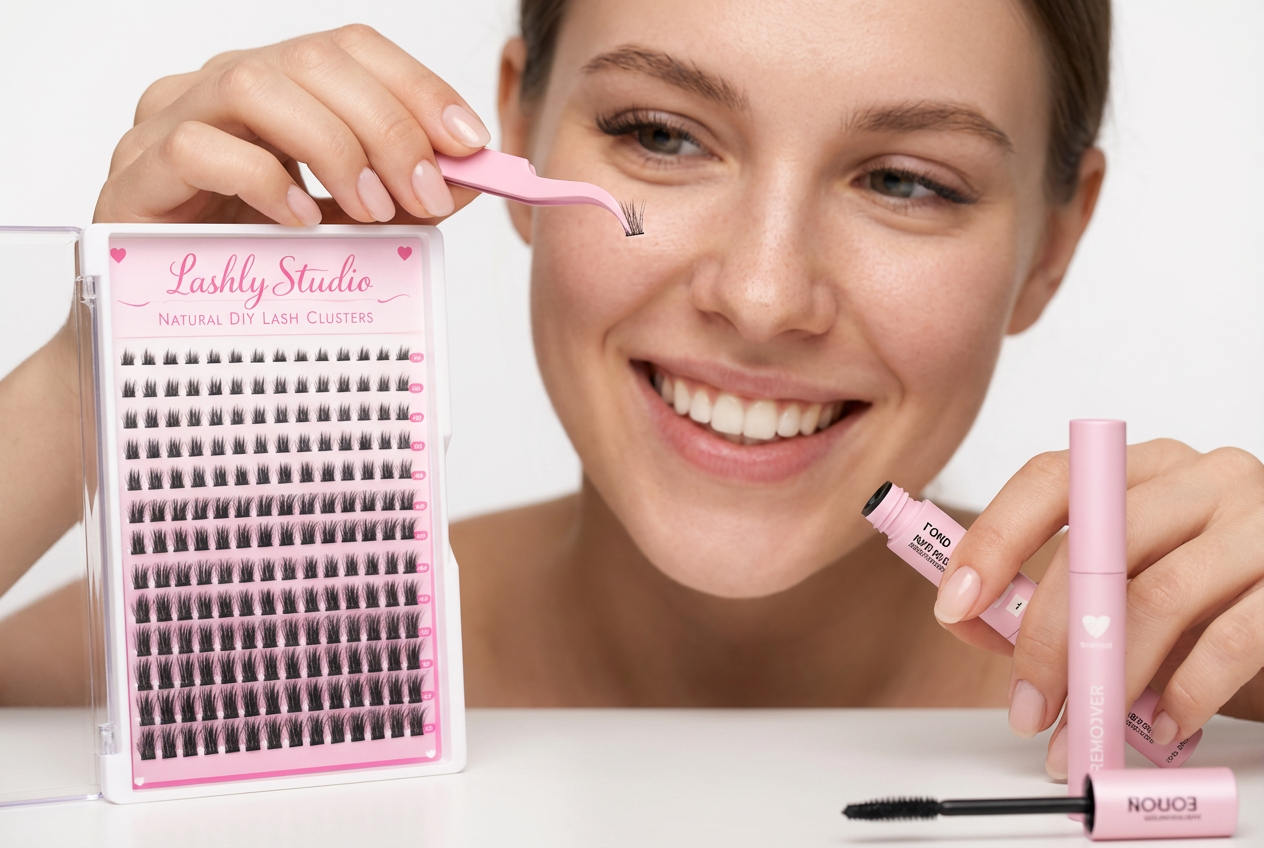 Nude Effect Lash Clusters Kit