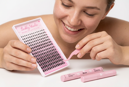Nude Effect Lash Clusters Kit